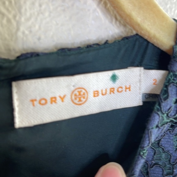 TORY BURCH Lace Pattern Mini Dress - Picture 5 of 8